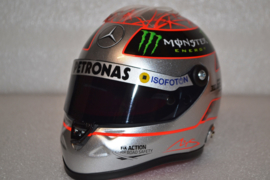 Michael Schumacher Mercdes AMG Petronas Helmet Spa Francorchamps 2012 season