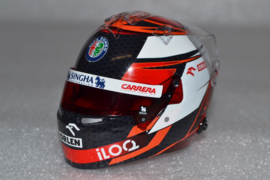 Kimi Raikkonen Alfa Romeo helmet 2020 season