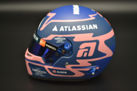 Alexander Albon Williams Racing mini helmet 2025 season