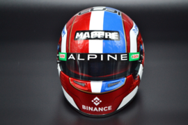 Esteban Ocon Alpine F1 Team mini helmet 2022 season