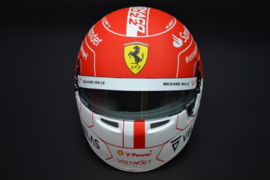 Charles Leclerc Scuderia Ferrari mini helmet Monaco Grand prix 2022 season