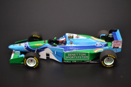 Michael Schumacher Benetton Ford B194 race car European Grand P:rix 1994 season