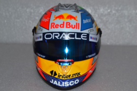 Sergio Perez Red Bull Honda helmet 2022 season