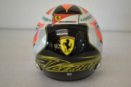 Kimi Raikkonen Scuderia Ferrari helmet 2014 season