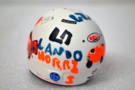 Lando Norris Mc Laren Renault helmet British Grand Prix 2020 season