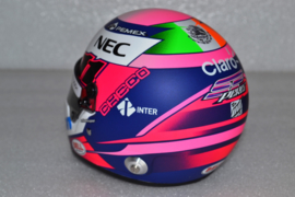 Sergio Perez Racing Point helmet 2019 season