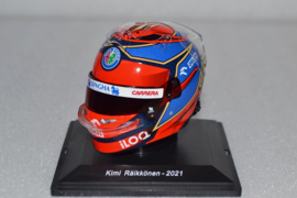 Kimi Raikkonen Alfa Romeo Orlen mini helmet 2021 season