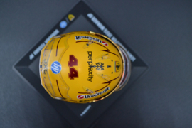 Lewis Hamilton Scuderia Ferrari HP mini helmet Monaco 2025 season
