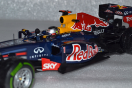 Sebastian Vettel Red Bull Renault RB8 race car Brazillian Grand Prix 2012 season