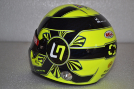 Lando Norris Mc Laren Mercedes mini helmet 2021 season