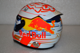 Max Verstappen Red Bull Honda helmet 2019 season