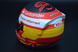 Carlos Sainz Scuderia Ferrari mini helmet 2022 season