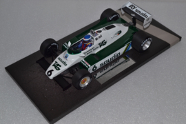 Keke Rosberg  Williams Ford FW08 race car Swiss Grand Prix 1982 season