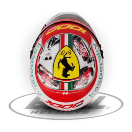 Charles Leclerc Scuderia Ferrari helmet Tuscan Grand Prix 2020 season