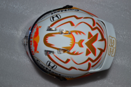 Max Verstappen Red Bull Honda helmet 2020 season