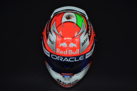 Sergio Perez Red Bull Honda mini helmet Austrian Grand Prix 2022 season