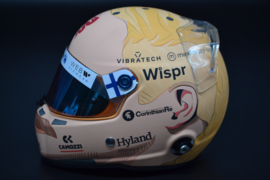 Valtteri Bottas Alfa Romeo Orlen mini helmet Bahrain Grand Prix 2023 season