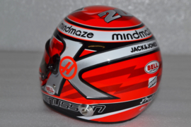 Kevin Magnussen HAAS Ferrari helmet 2020 season