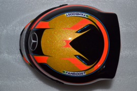 Stoffel Vandoorne HWA Vestas Team Formula E helmet 2019/ 2020 season