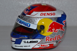 Sebastian Buemi Toyota Gazoo Racing World Endurance Cup helmet 2018 season