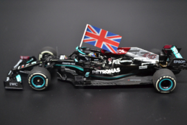 Lewis Hamilton Mercedes AMG Petronas MGP-W12 race car British Grand Prix 2021 season