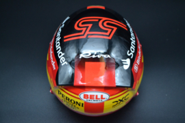 Carlos Sainz Scuderia Ferrari mini helmet 2024 season