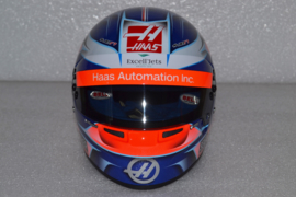 Romain Grosjean Haas F1 Team helmet 2018 season
