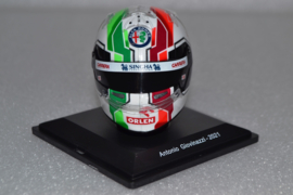 Antonio Giovinazzi Alfa Romeo Orlen mini helmet 2021 season