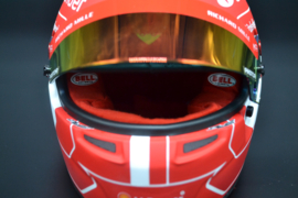 Charles Leclerc Scuderia Ferrari mini helmet 2023 season