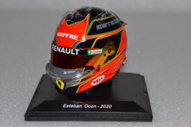 Esteban Ocon Renault DP F1 Team helmet 2020 season