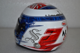 Nicholas Latifi Williams Mercedes helmet 2021 season