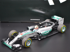 Lewis Hamilton Mercedes AMG Petronas MGP-W06 race car World Champion 2015 season