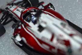 Kimi Raikkonen Alfa Romeo Orlen C41 race car Abu Dhabi Grand Prix 2021 season