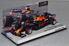 Max Verstappen Red Bull Honda RB16B race car United States Grand Prix 2021 season