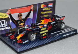 Max Verstappen Red Bull Honda RB16B race car Abu Dhabi Grand Prix 2021 season