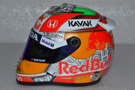 Sergio Perez Red Bull Honda mini helmet Austrian Grand Prix 2021 season