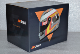 Carlos Sainz Mc Laren Renault Chrome Helmet 2019 Season