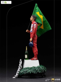 Ayrton Senna Mc Laren Honda statue Brazillian Grand Prix 1991 season