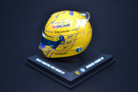 Lewis Hamilton Scuderia Ferrari HP mini helmet Miami Grand Prix 2025 season