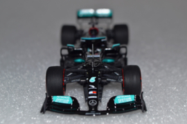 Lewis Hamilton Mercedes AMG Petronas MGP-W12 race car Spanish Grand Prix 2021 season