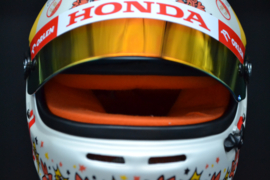 Yuki Tsunoda RB VISA F1 Team mini helmet Japanese Grand Prix 2024 season