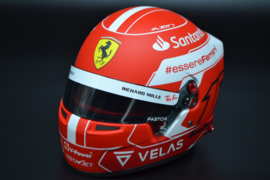 Charles Leclerc Scuderia Ferrari mini helmet 2022 season