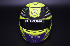 Lewis Hamilton Mercedes AMG Petronas mini helmet 2022 season