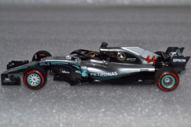 Lewis Hamilton Mercedes AMG Petronas MGP-W09 Race Car Abu Dhabi Grand Prix 2018 Season
