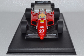 Michele Alboreto Ferrari 126 C4 race car Grand Prix 1984 Season