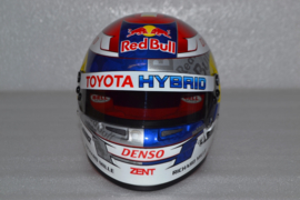 Sebastian Buemi Toyota Gazoo Racing World Endurance Cup helmet 2018 season