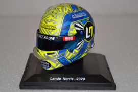 Lando Norris Mc Laren Renault helmet Austrian Grand Prix 2020 season