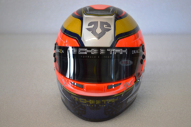 Jean Eric Vergne Techeetah Formula E Team helmet 2018 season