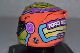 Daniël Ricciardo Mc Laren Mercedes mini helmet 2022 season