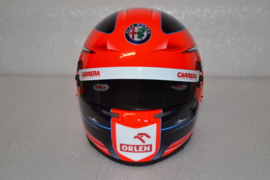 Robert Kubica Alfa Romeo helmet 2020 season